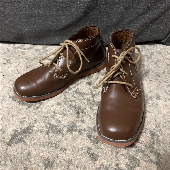 Other - Brown Leather Boys Dress Boots / Shoes